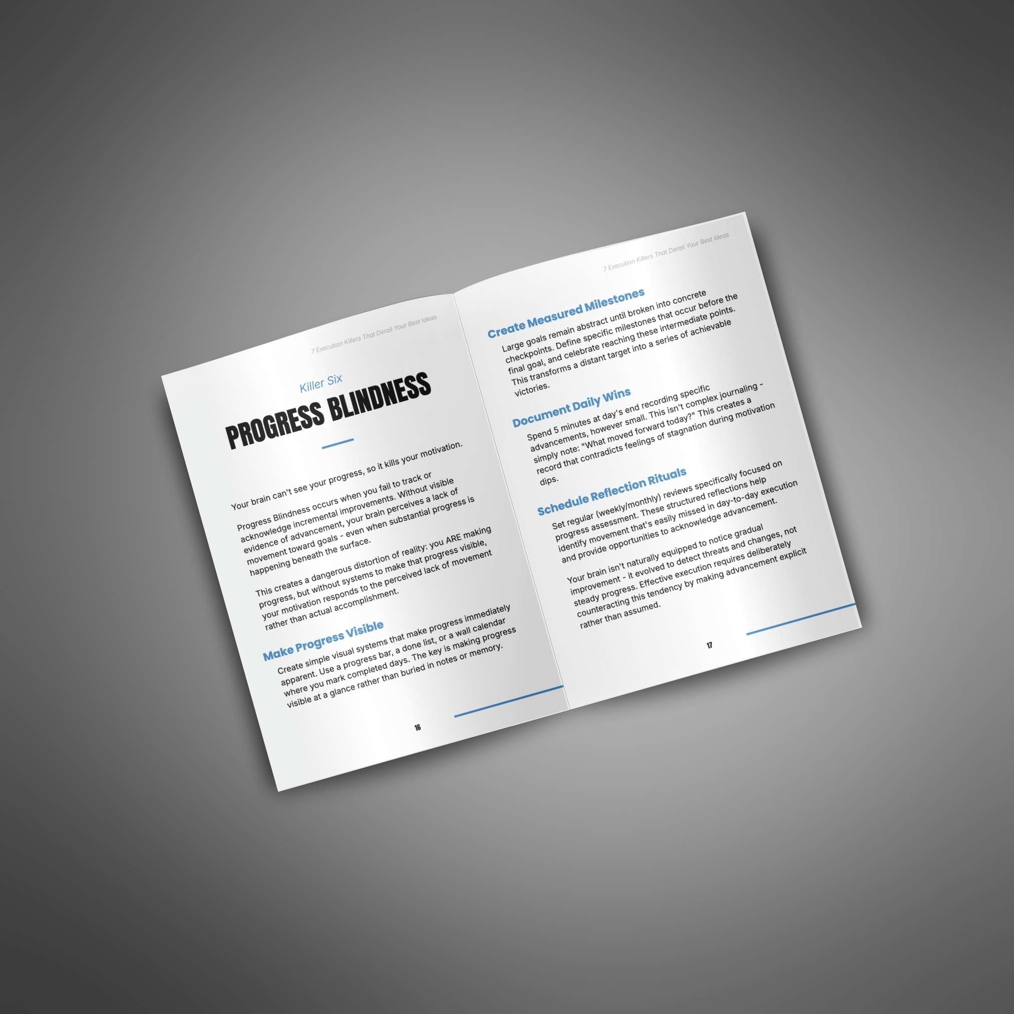 7 Execution Killers That Derail Your Best Ideas